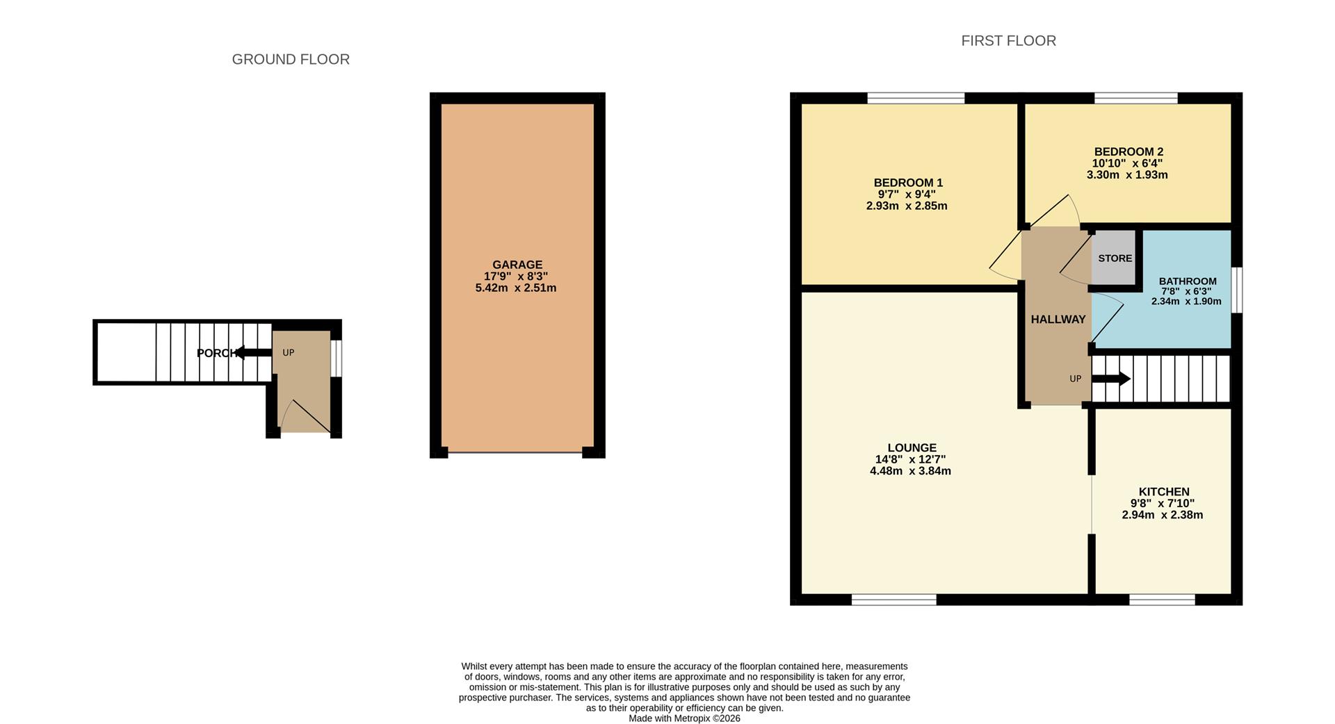 15, Harp Court, Abergele floorplan