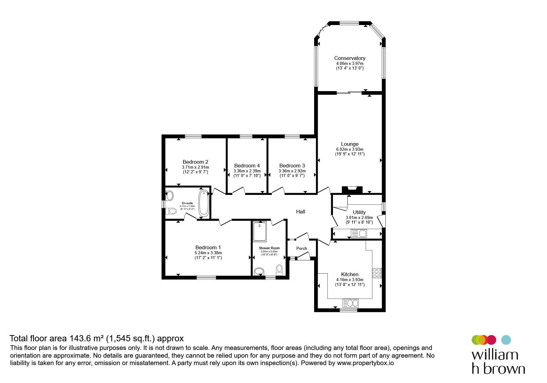 17, Longdon Close, Spalding floorplan