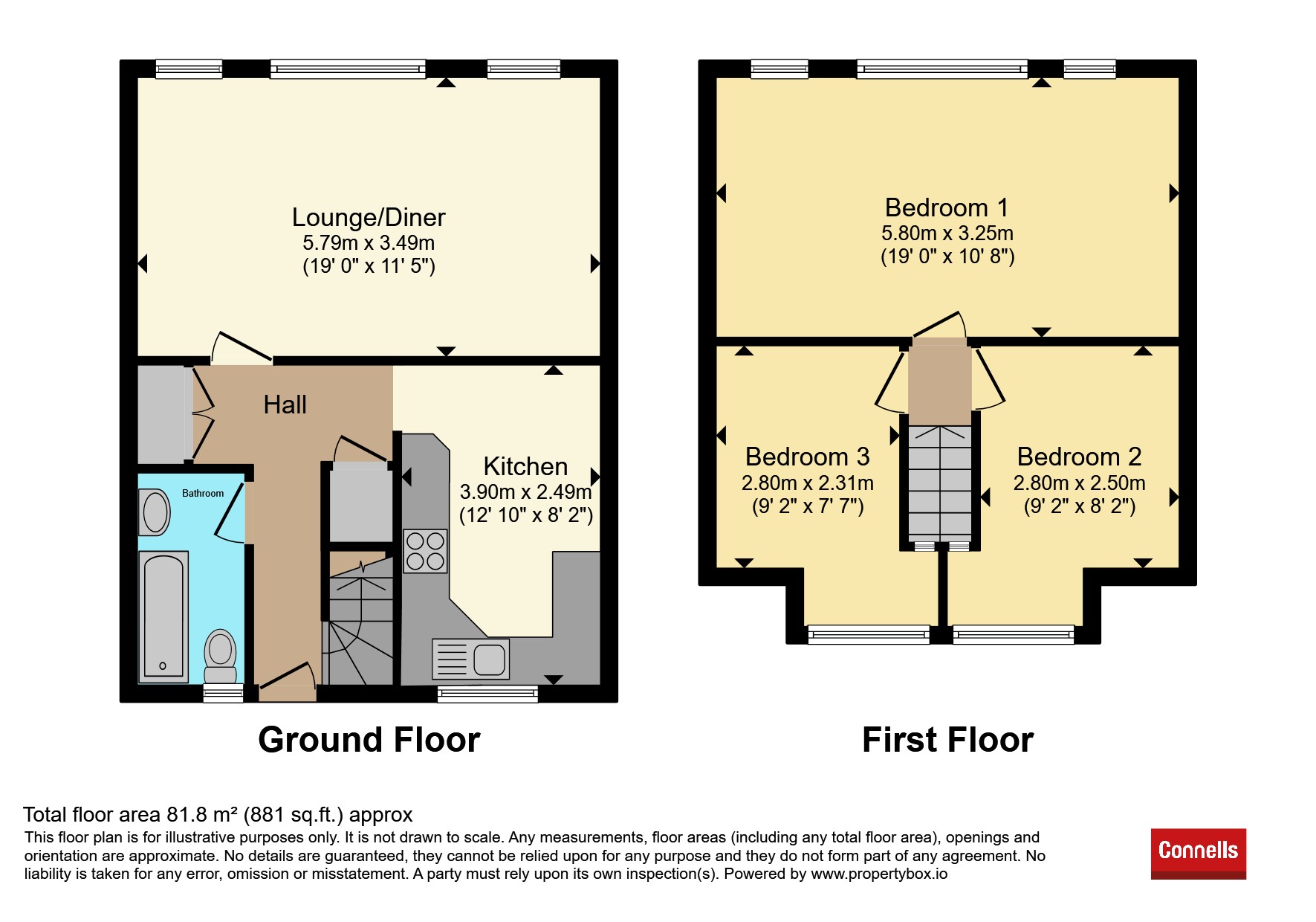 16a, How Wood, St. Albans floorplan
