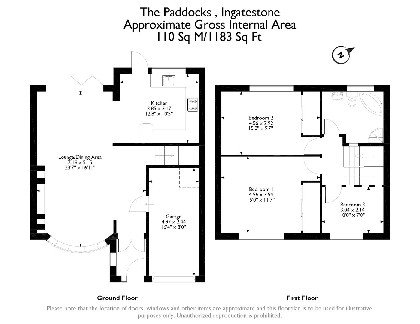 3 Bedrooms Semi-detached house for sale in The Paddocks, Ingatestone CM4