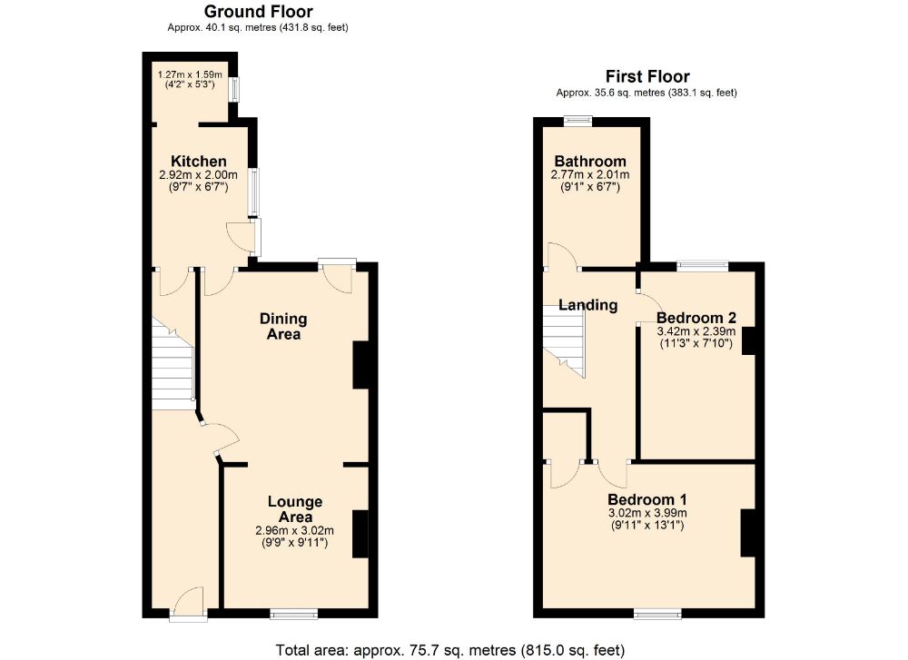 2 Bedrooms Terraced house for sale in Salisbury Street, Semilong, Northampton NN2