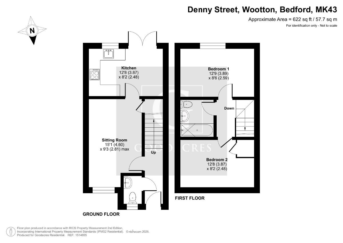 9 Denny Street, Bedford floorplan