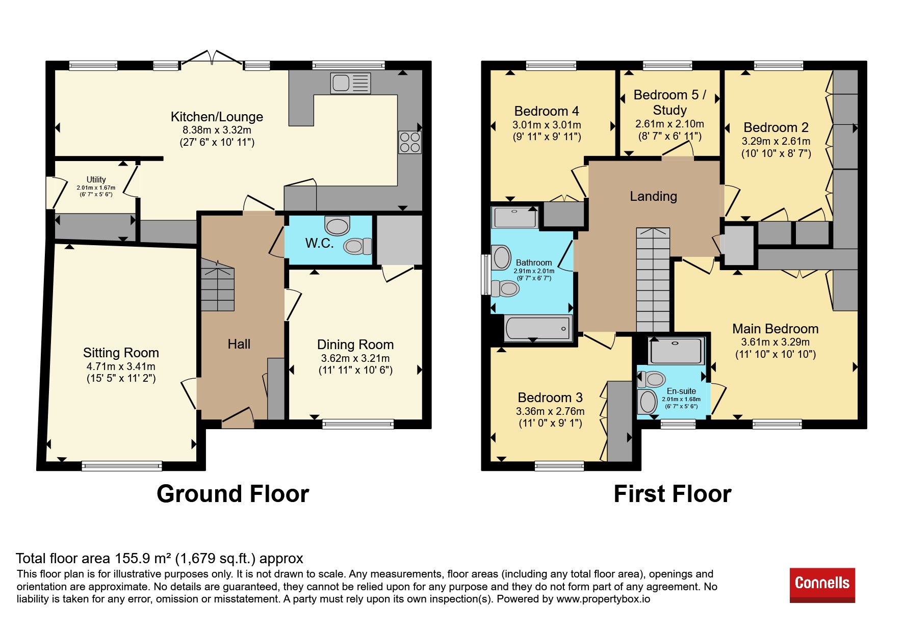 2, Walkers Drive, Frome floorplan