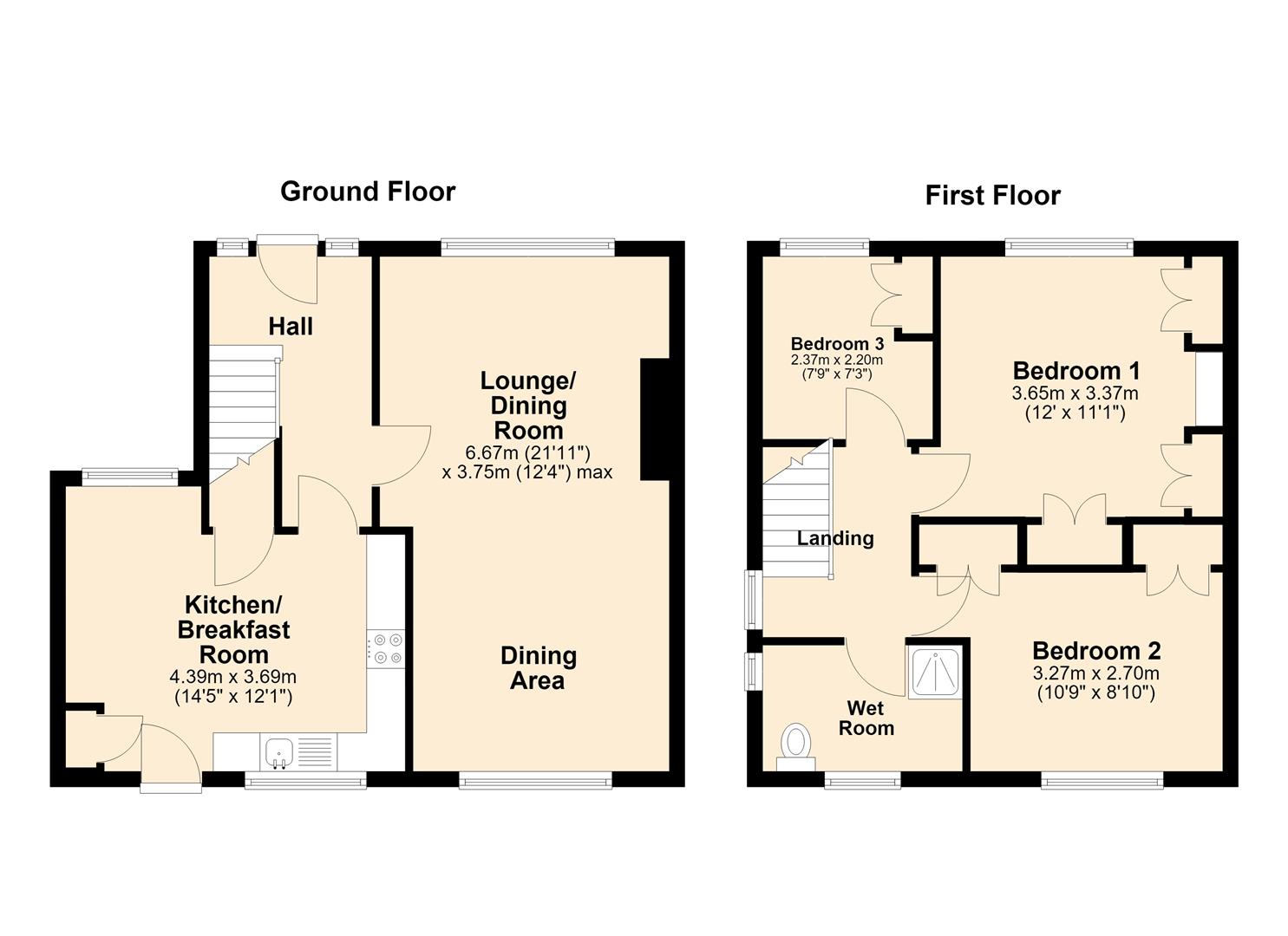 51, Bromwich Road, Hull floorplan