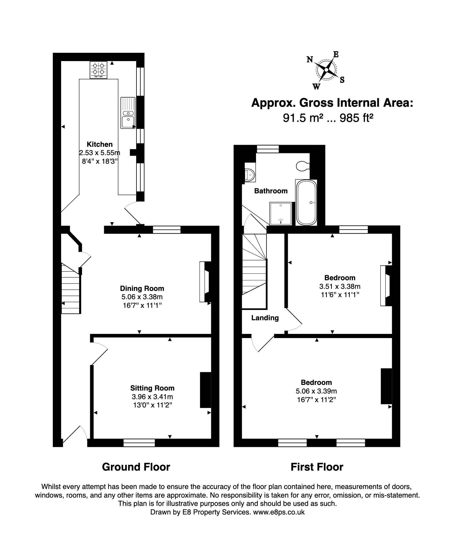 17, Mill Street, Oxford floorplan