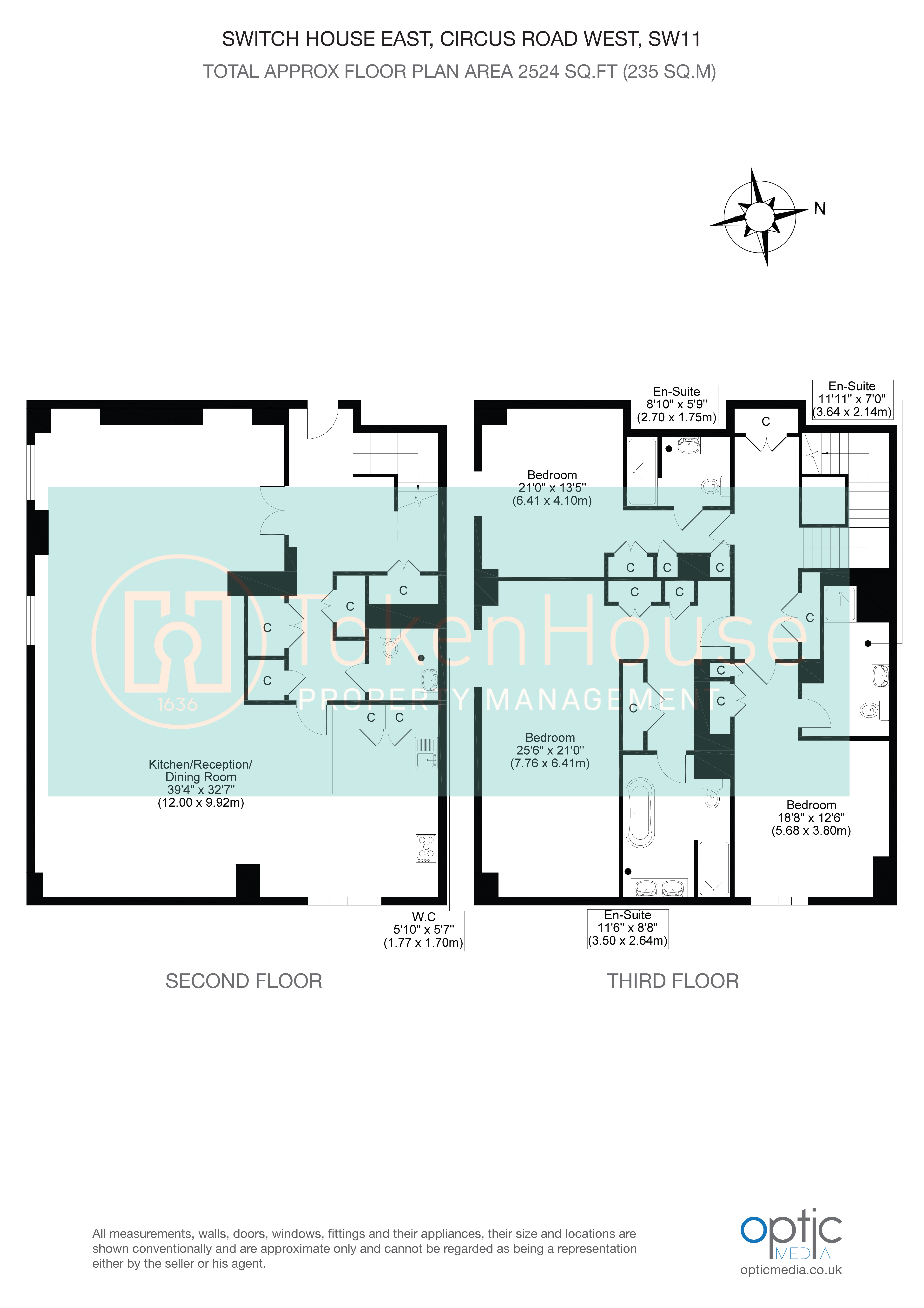 20 Switch House East, Circus Road East, London floorplan