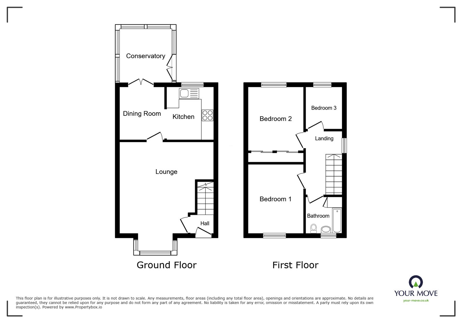 61, Rutherford Avenue, Staffordshire floorplan