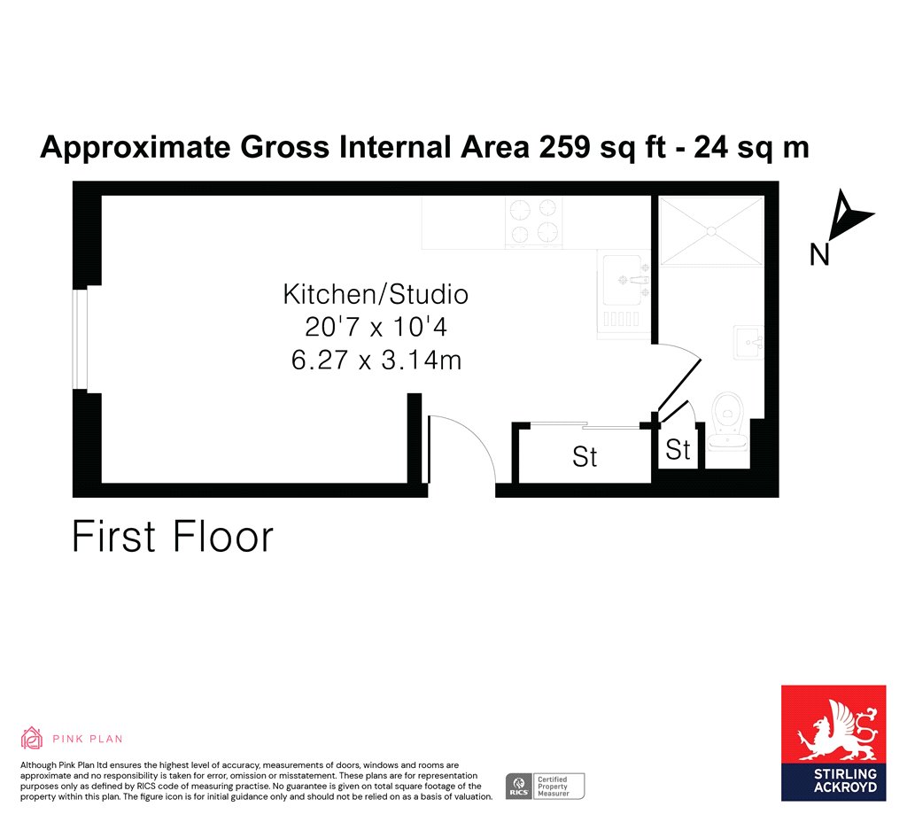 Upper Richmond Road, Putney floorplan