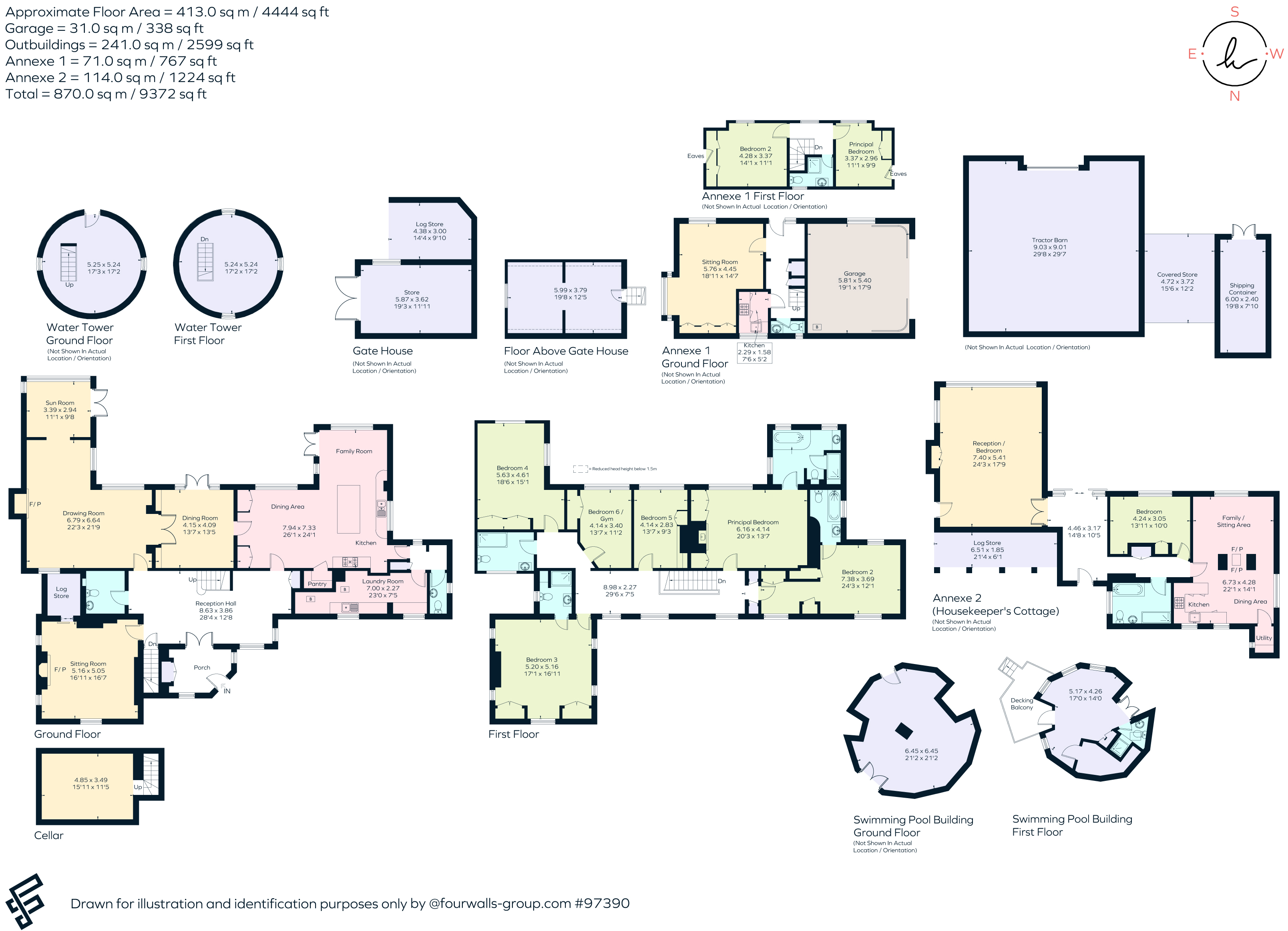 Freshfield Manor,, Ketches Lane, West Sussex floorplan