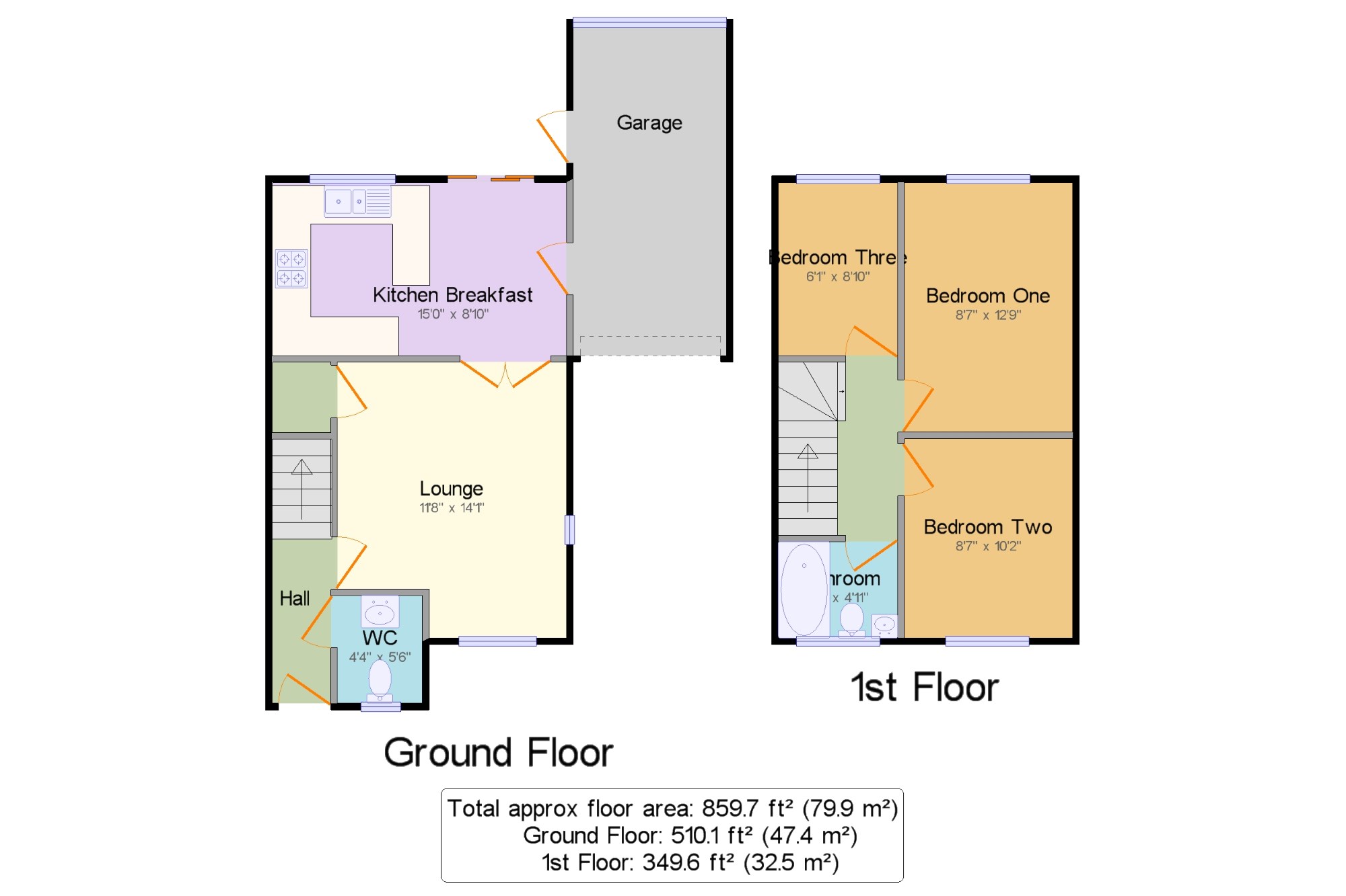 3 Bedrooms Semi-detached house for sale in Gatekeeper Close, Braintree CM7