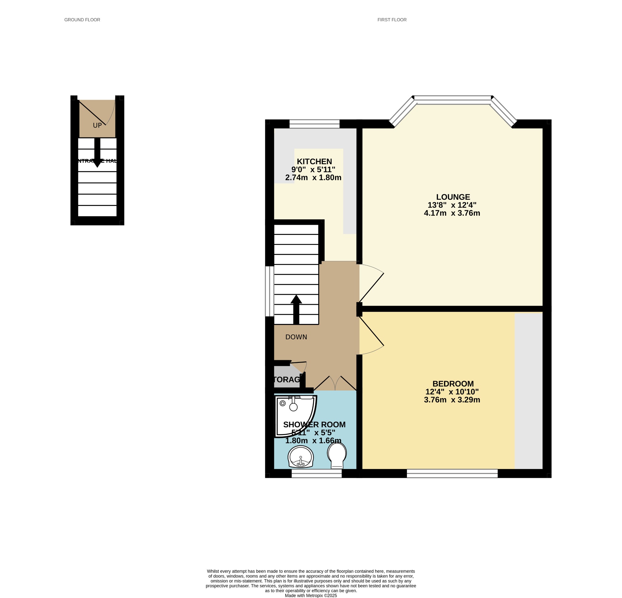 72, Claremont Avenue, Bournemouth floorplan