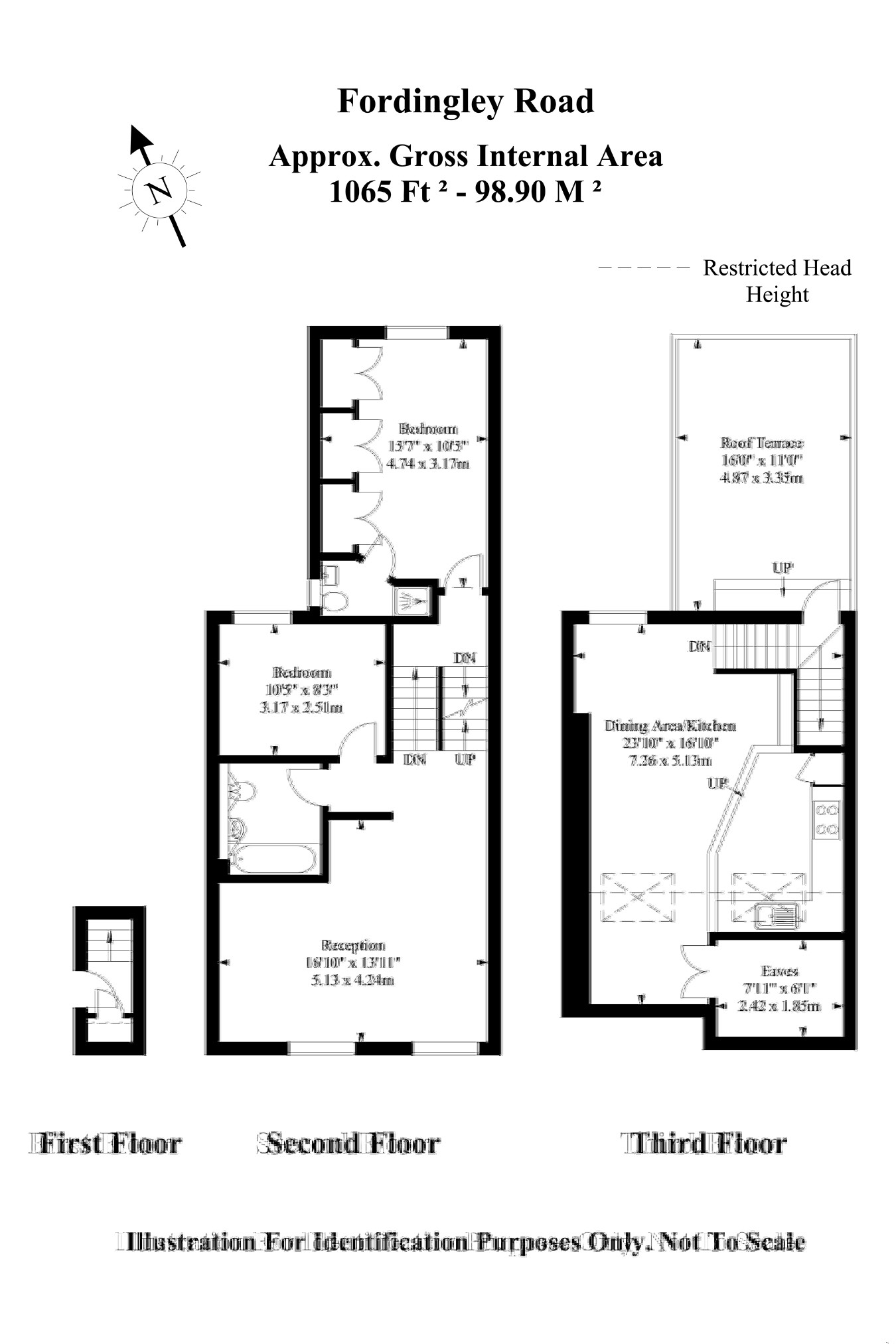 2 Bedrooms Flat for sale in Fordingley Road, London W9