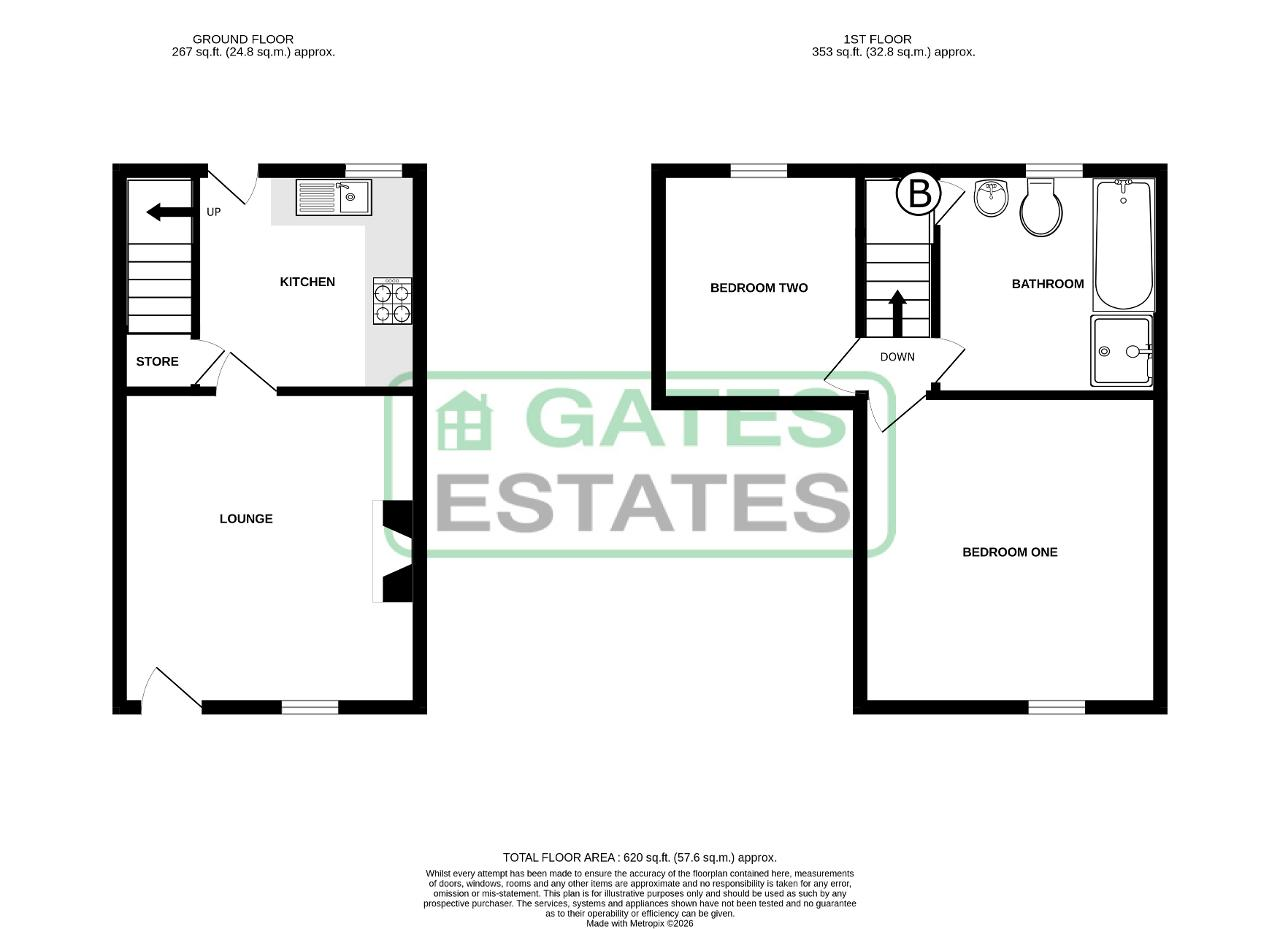 5, Short Street, Barnsley floorplan