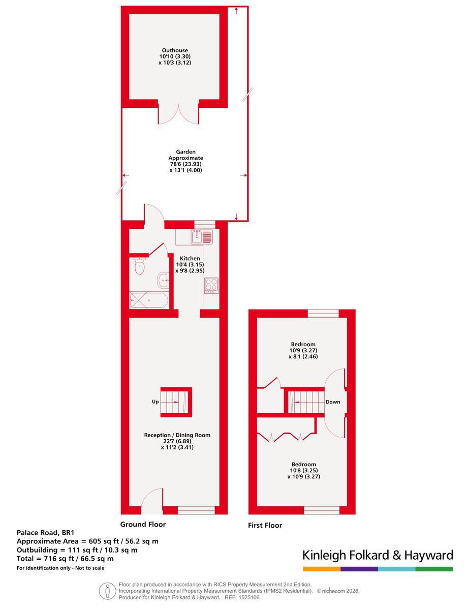 26, Palace Road, Kent floorplan
