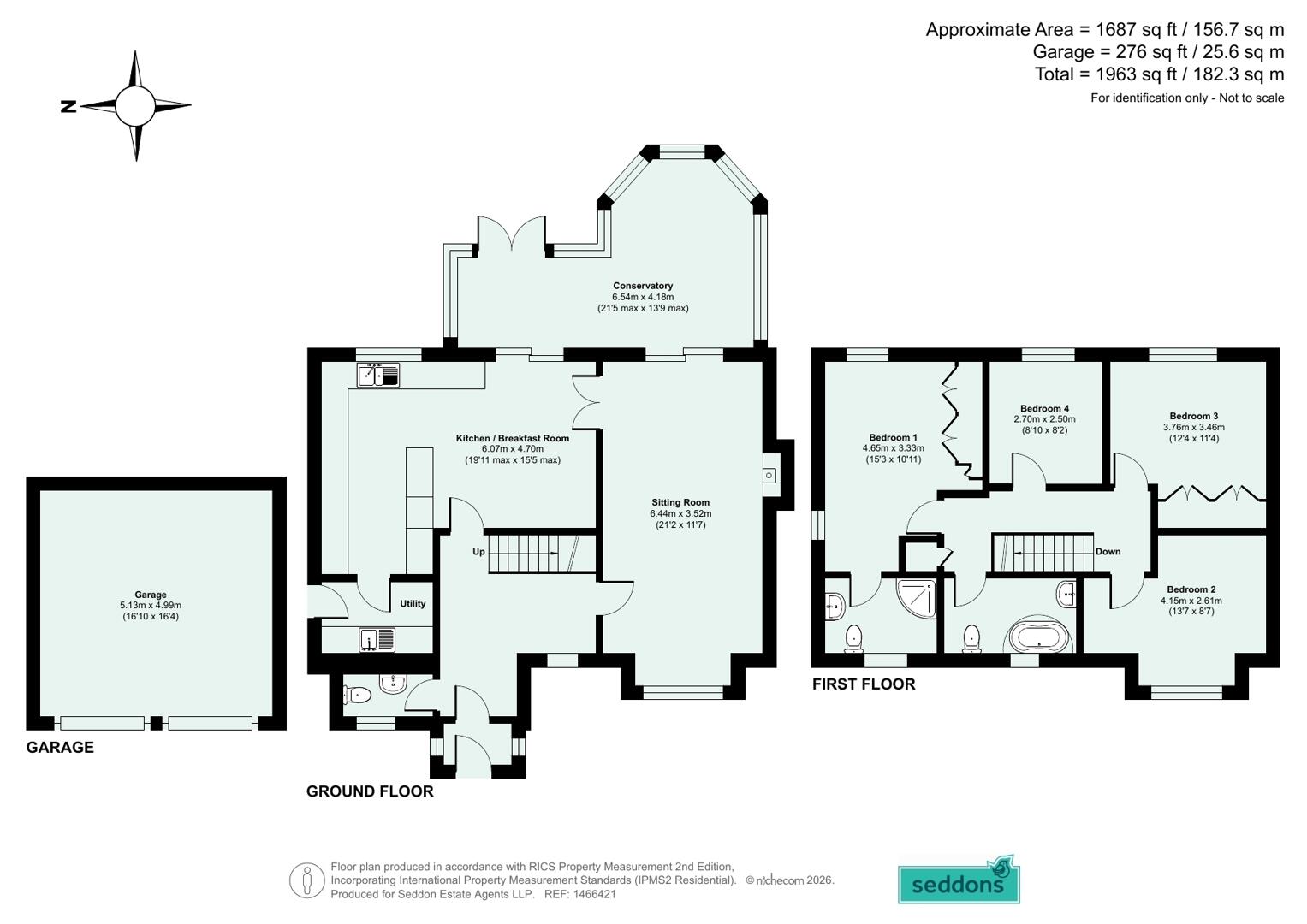 18, Culm Valley Way, Cullompton floorplan