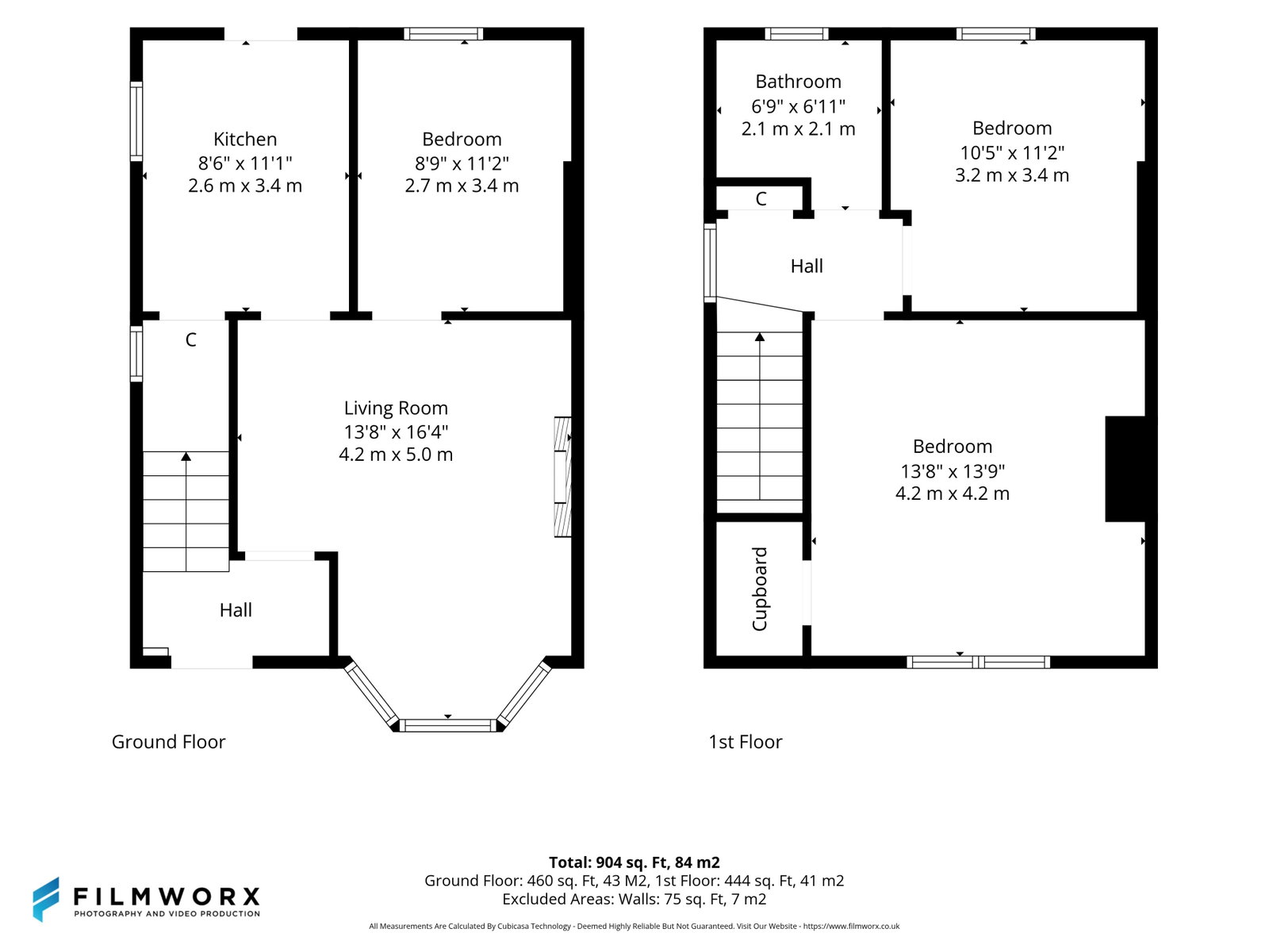 24, Bowmore Road, Glasgow floorplan