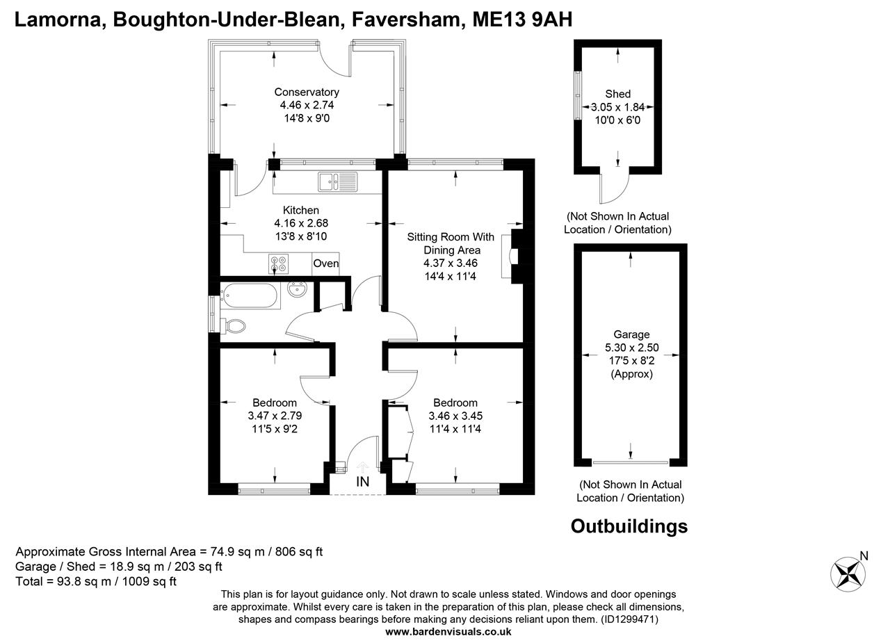 Lamorna, Boughton-Under-Blean floorplan