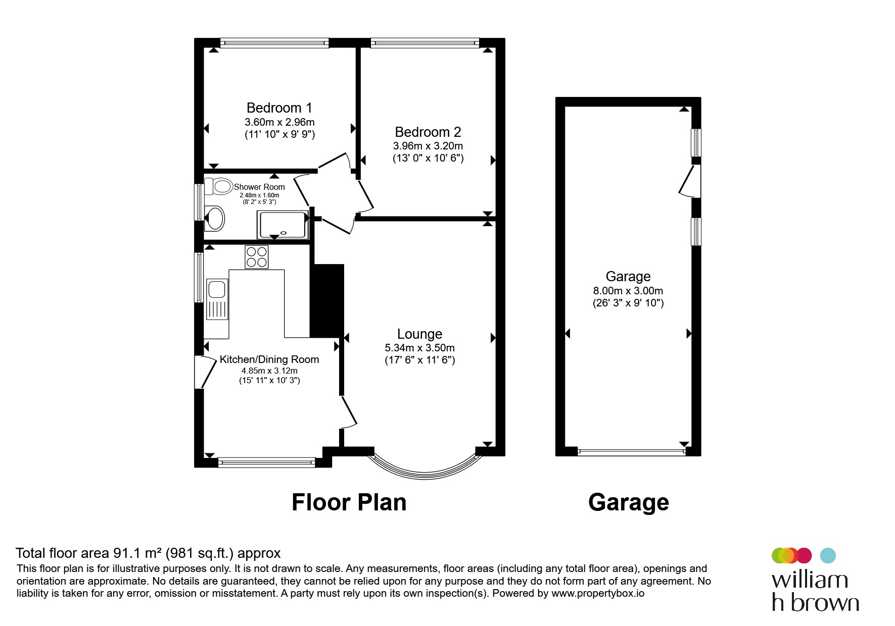 15, Rufford Rise, Rotherham floorplan