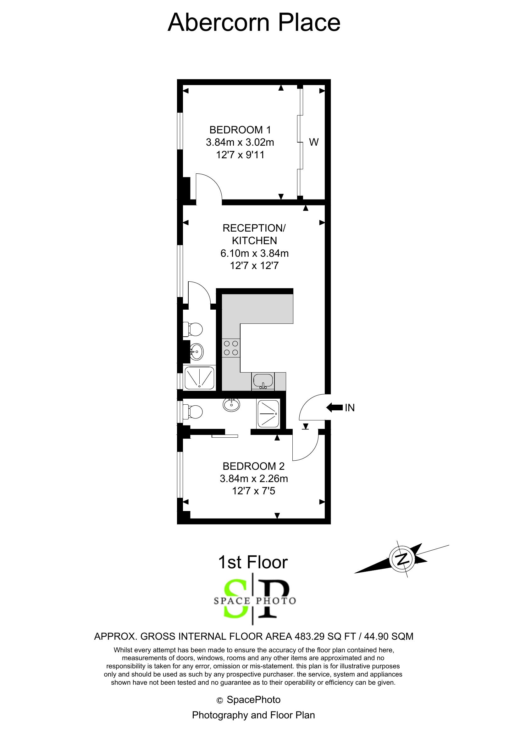 Abercorn Place, London floorplan