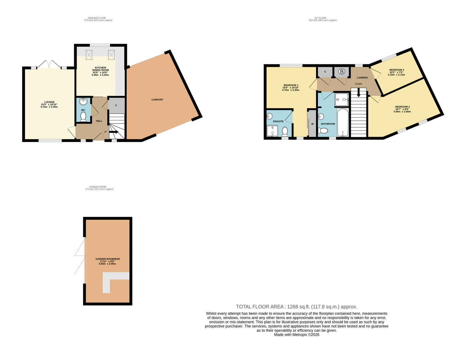 Bishop Drive, Long Itchington floorplan