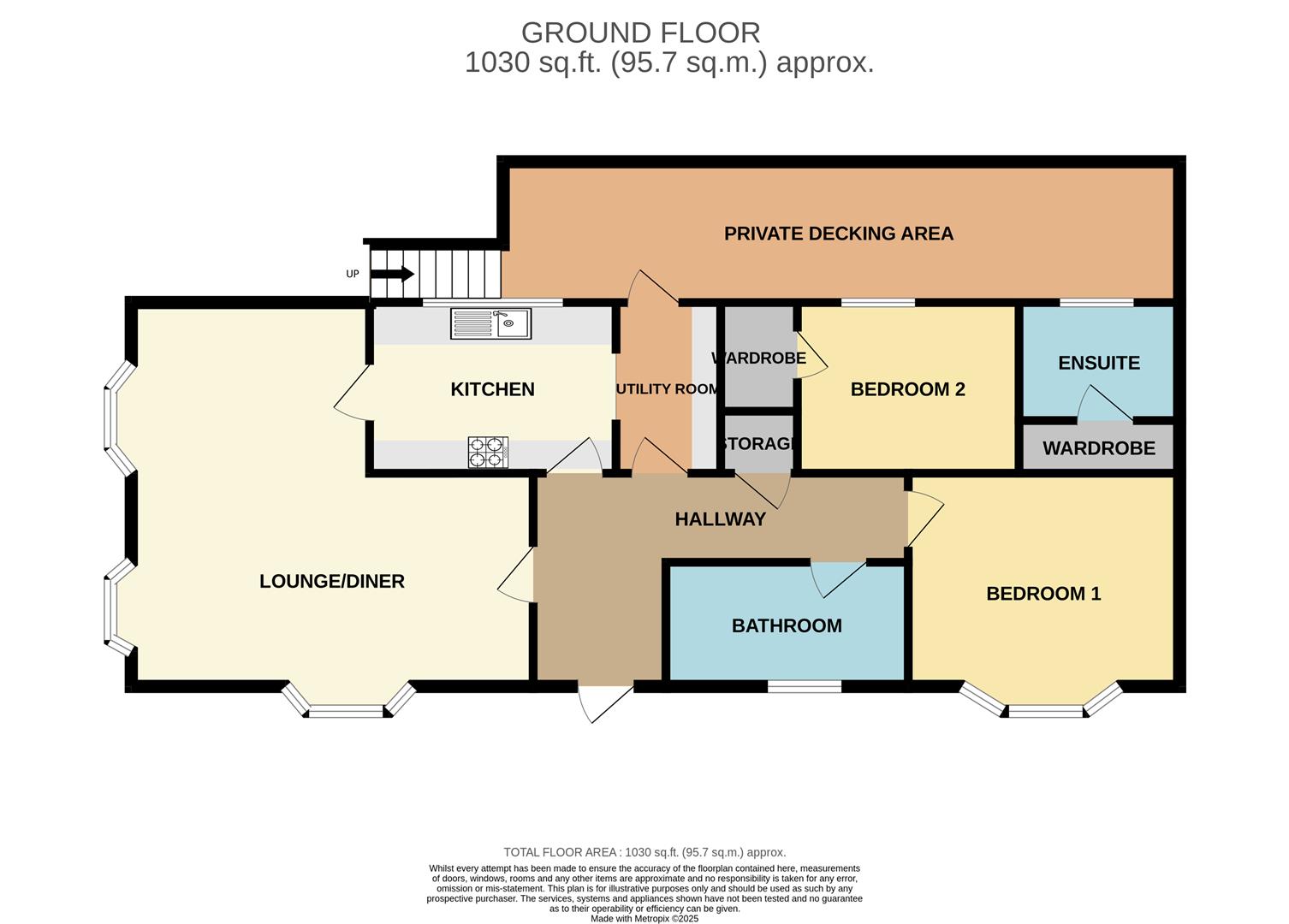 532, Palm Court, Battlesbridge floorplan