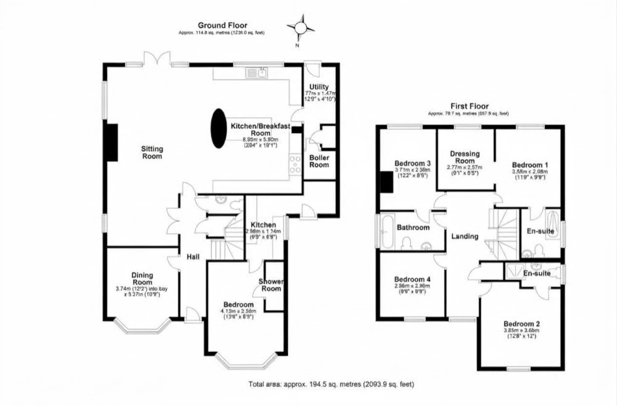 1, Dewberry Close, Swindon floorplan