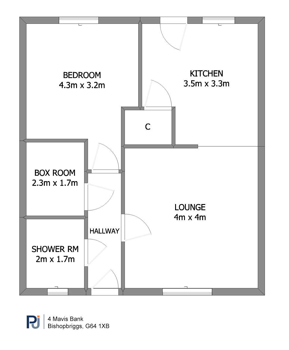 4 Mavis Bank, Bishopbriggs floorplan