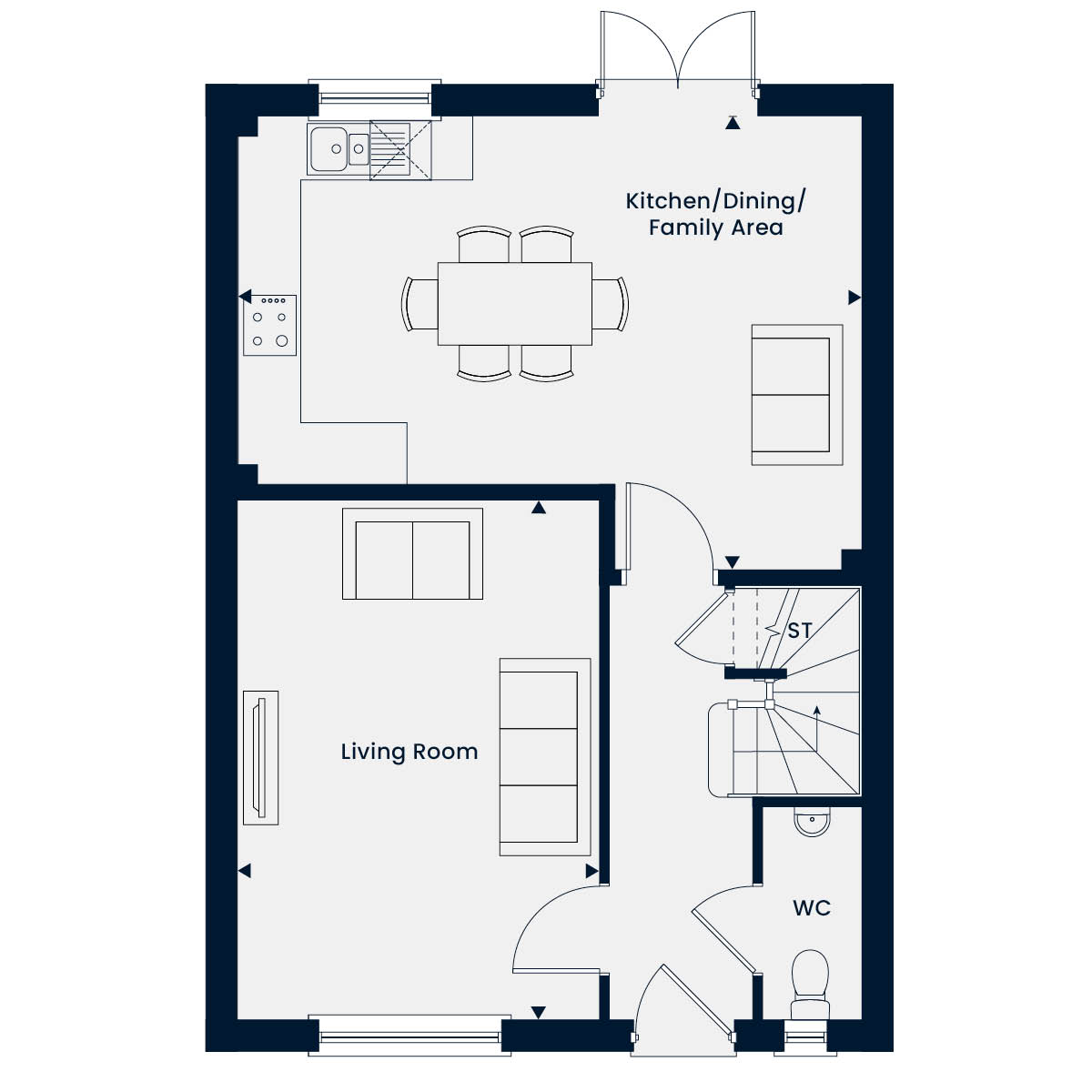 210, Station Road, Newport floorplan
