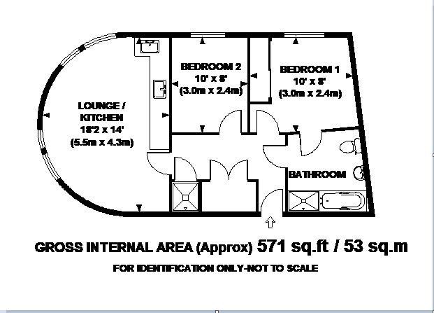 2 Bedrooms Flat to rent in Kerr Place Walton Street, Aylesbury HP21