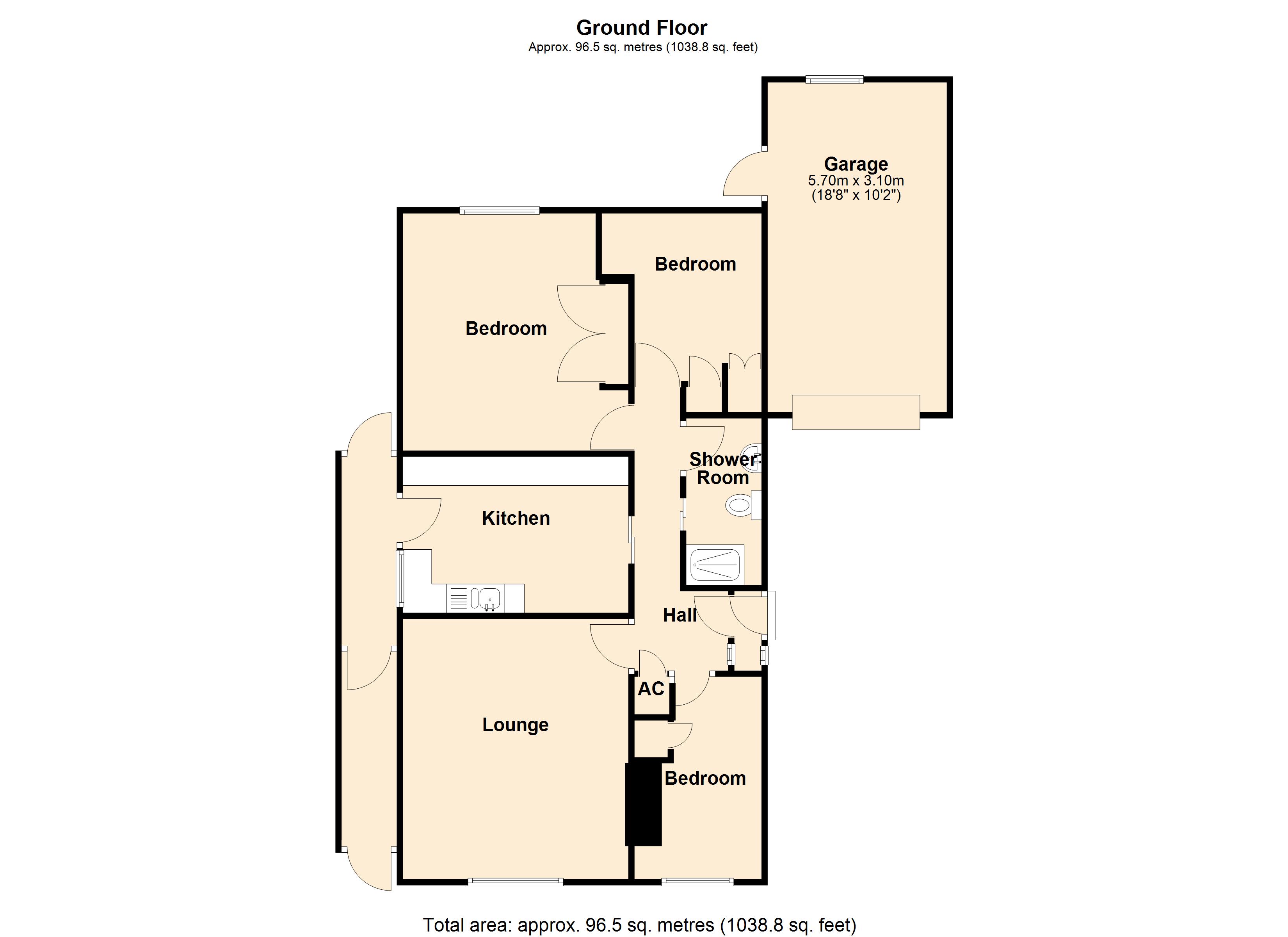 19, Homefield, Dorset floorplan