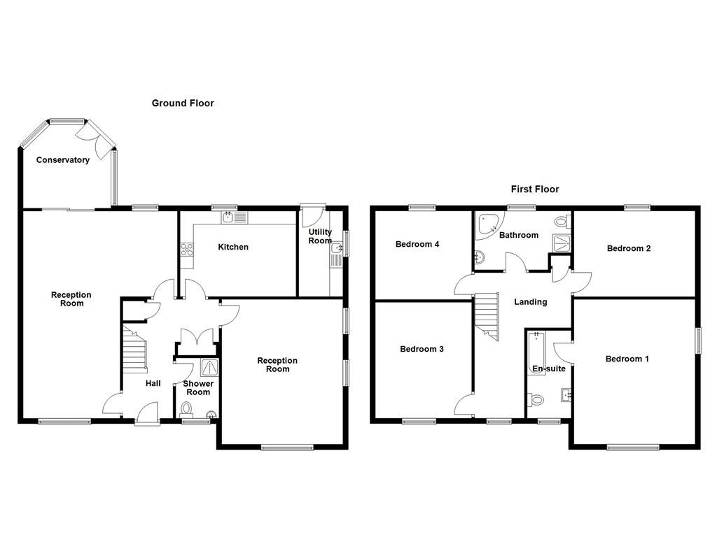 62, Woodfield Avenue, Accrington floorplan