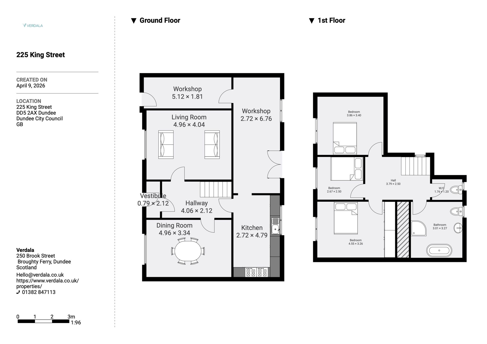 225 King Street, Dundee floorplan