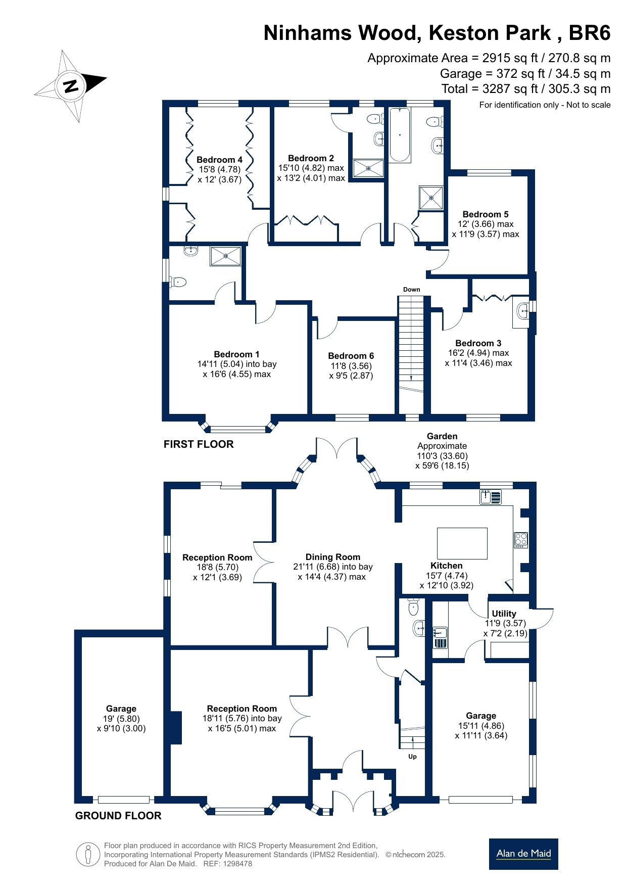22, Ninhams Wood, Keston Park floorplan