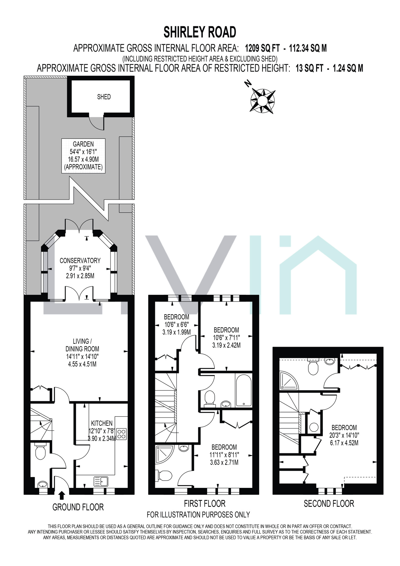 103 Shirley Road, Croydon floorplan