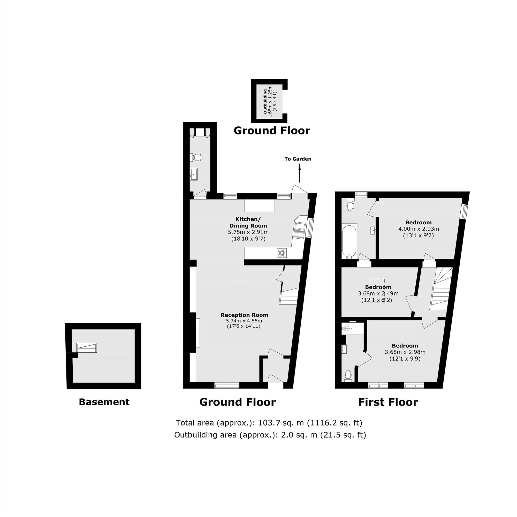 119, King George Street, London floorplan