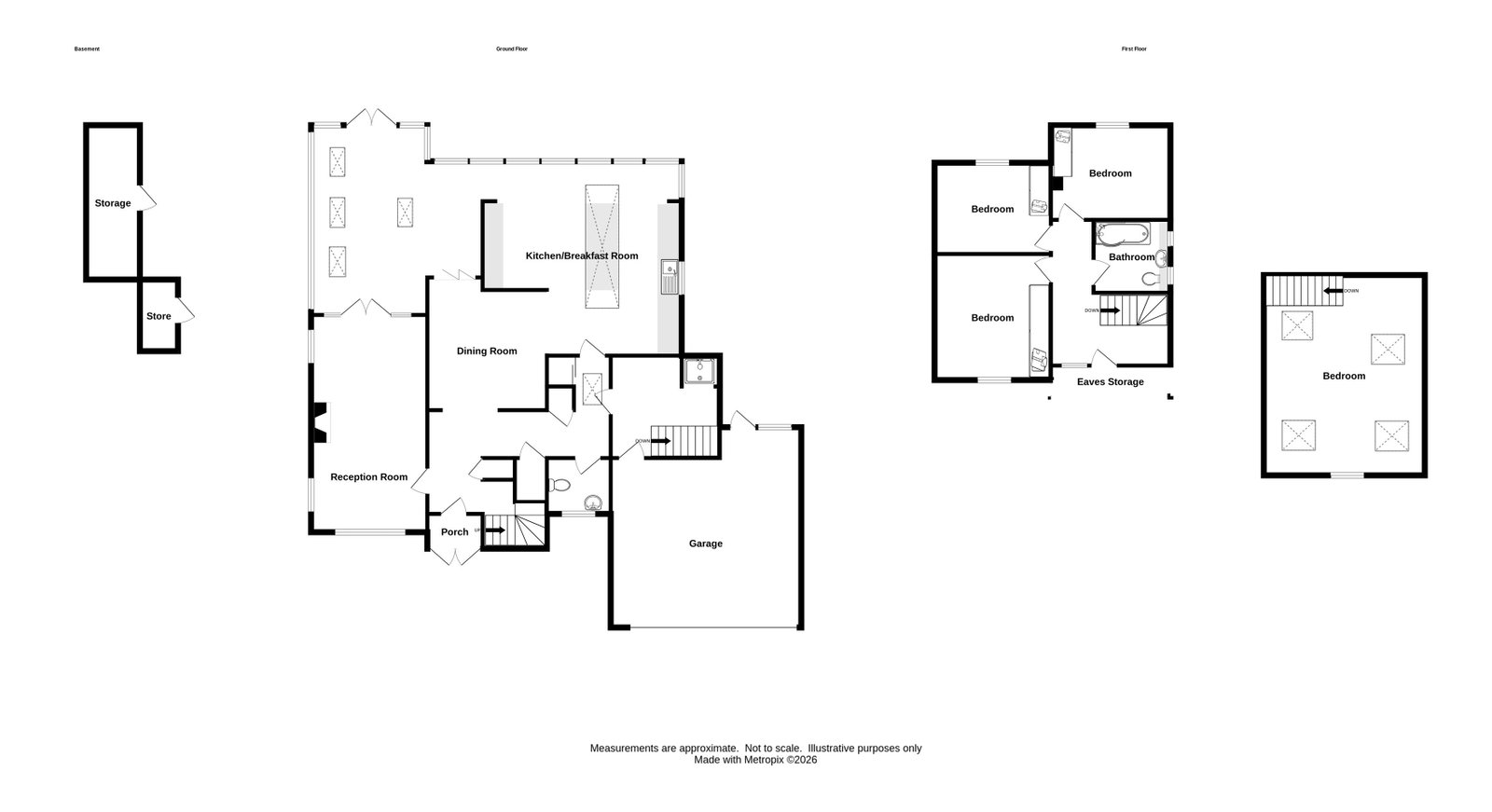 19, Elizabeth Grove, Dudley floorplan