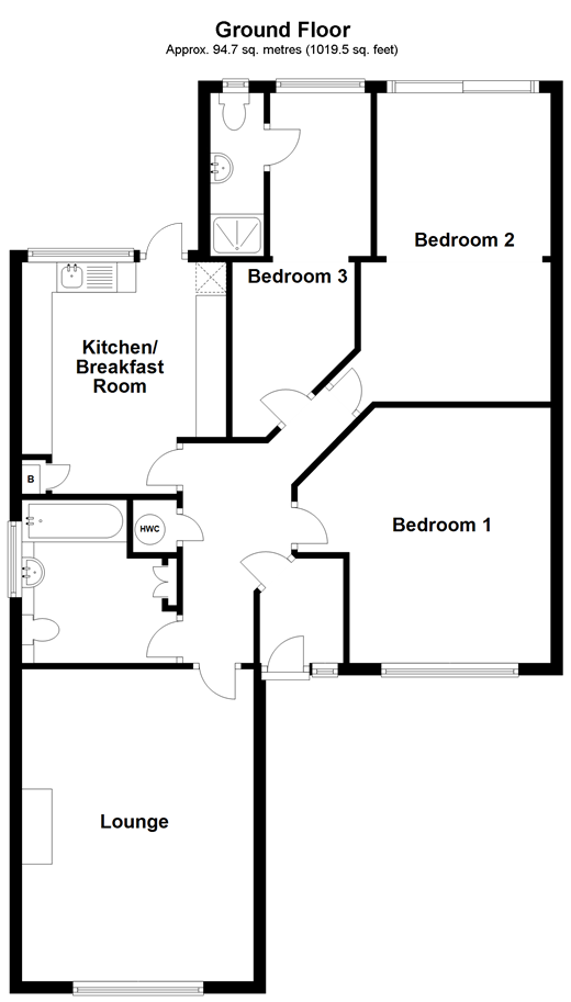 Fairview Avenue, Wigmore, Gillingham, Kent ME8, 3 bedroom detached