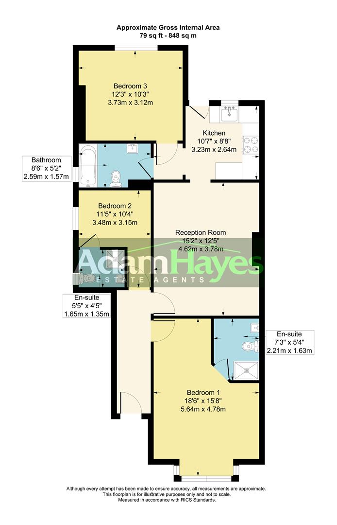 Regents Park Road, Finchley, N3 floorplan