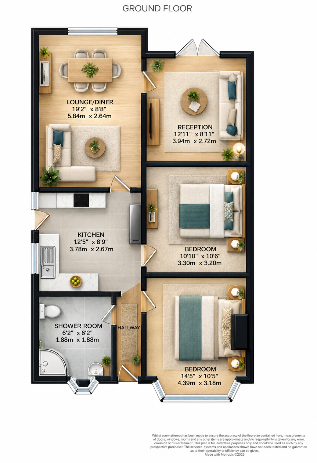 Church View, Upminster floorplan