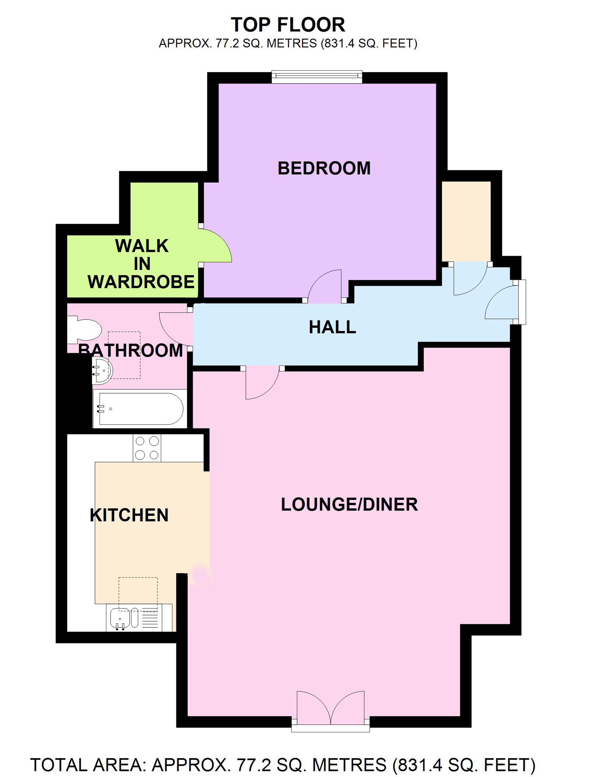 1 Bedrooms Flat for sale in Buckingham Apartments, 173 Elmers End Road, Beckenham, London BR3