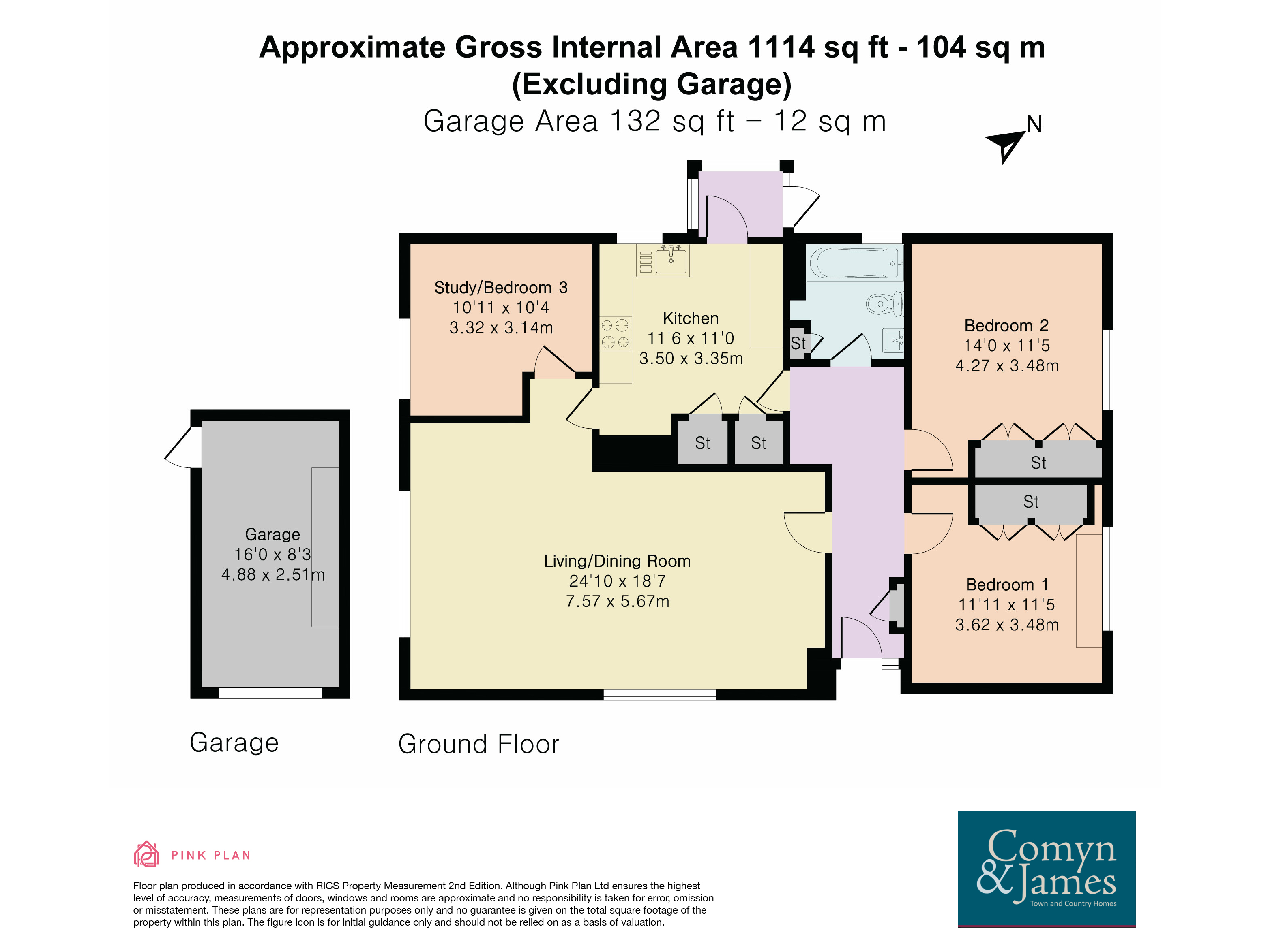 43, Martlets, Pulborough floorplan