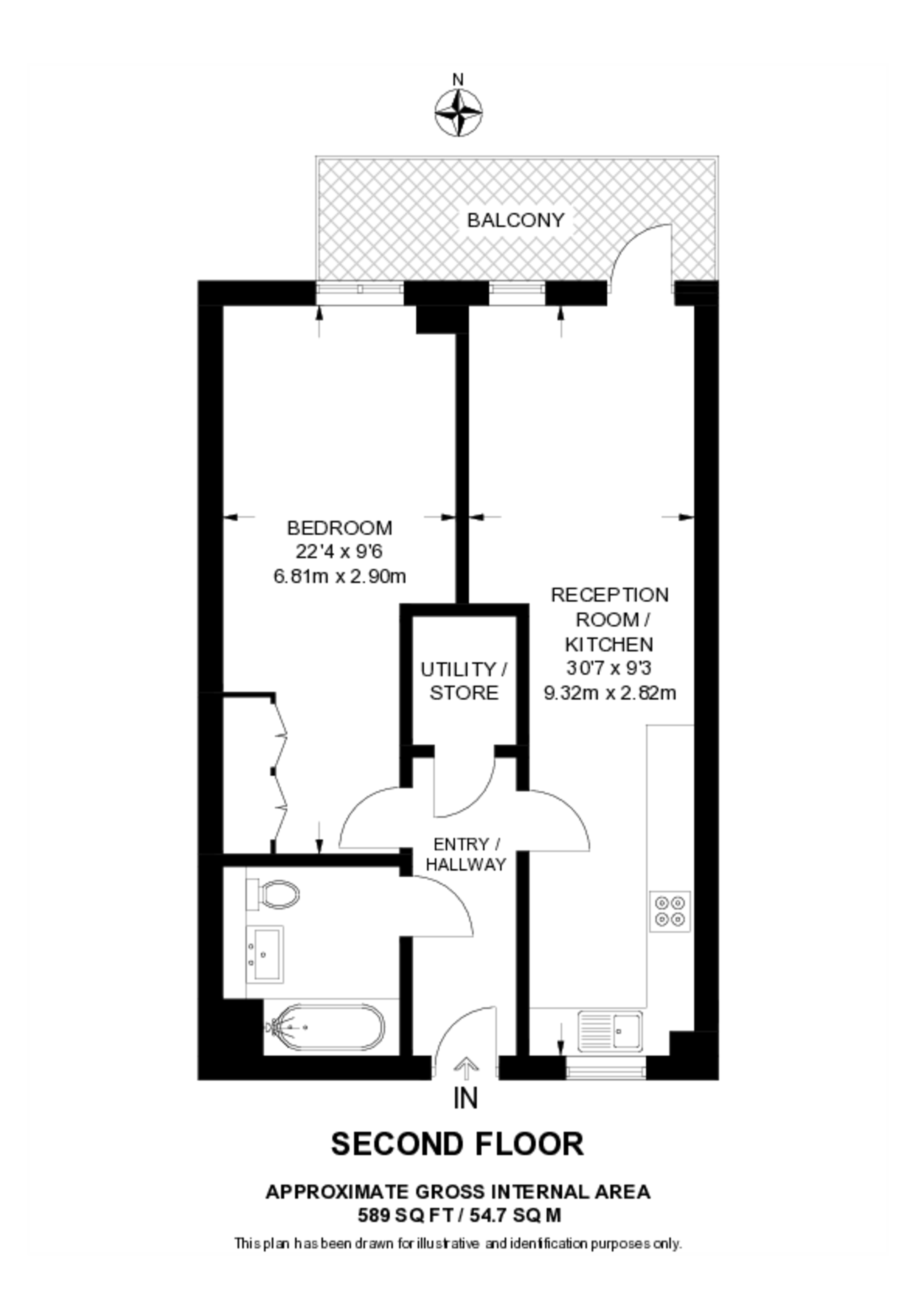 Lakeside Drive, Park Royal floorplan