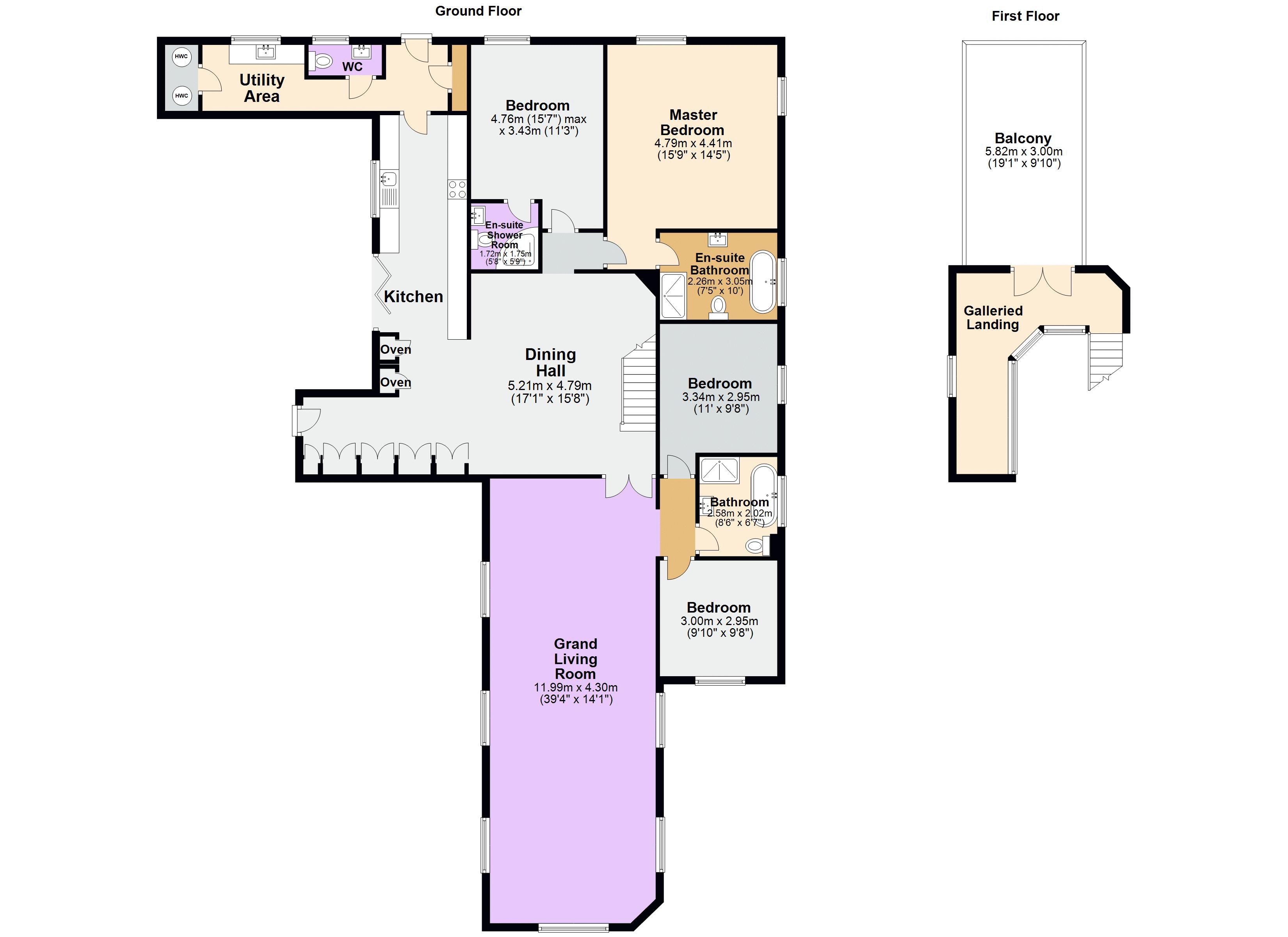 Mark Road, Burtle, Somerset TA7, 4 bedroom detached house for sale