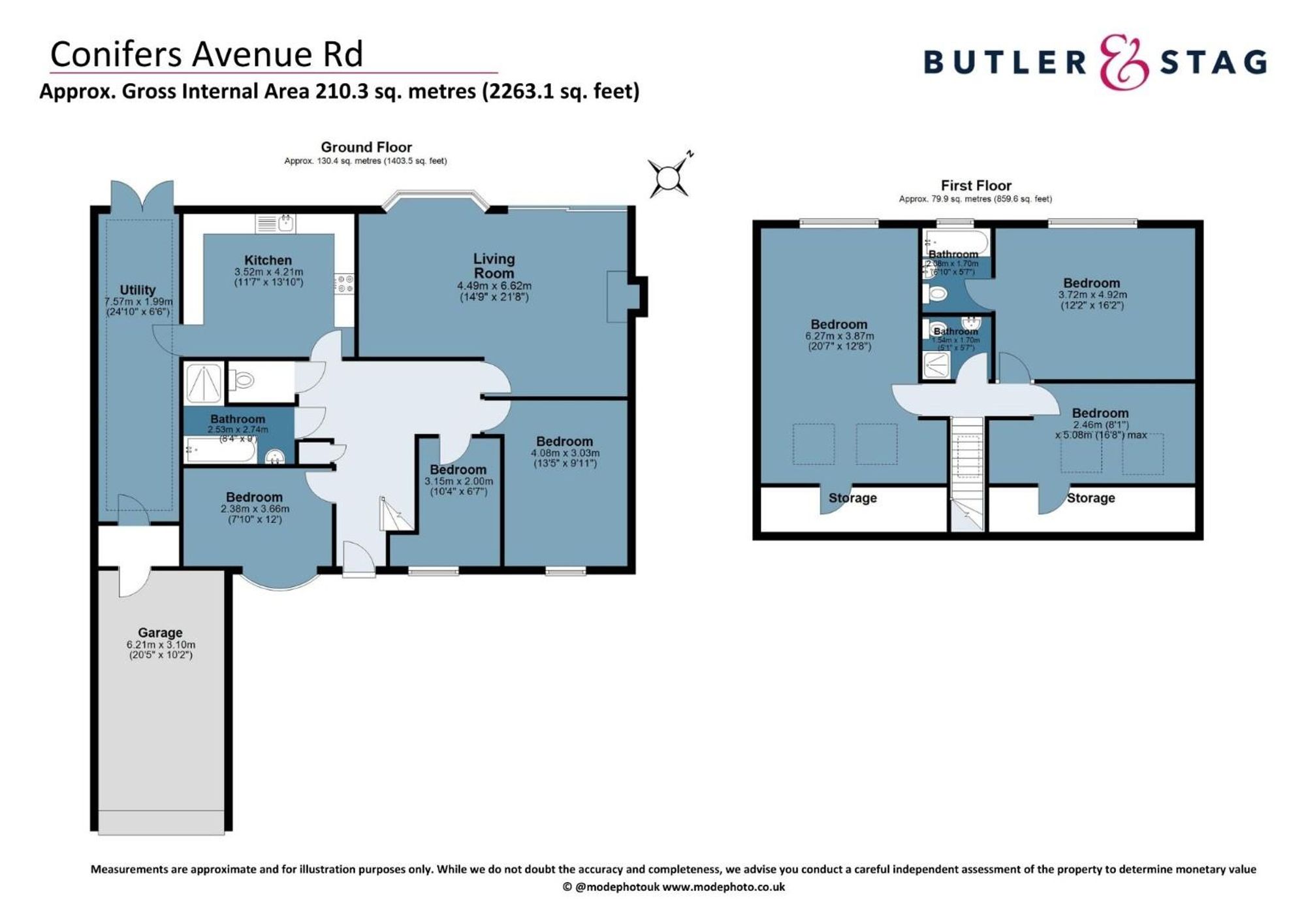 Conifers Avenue Road, Hoddesdon floorplan
