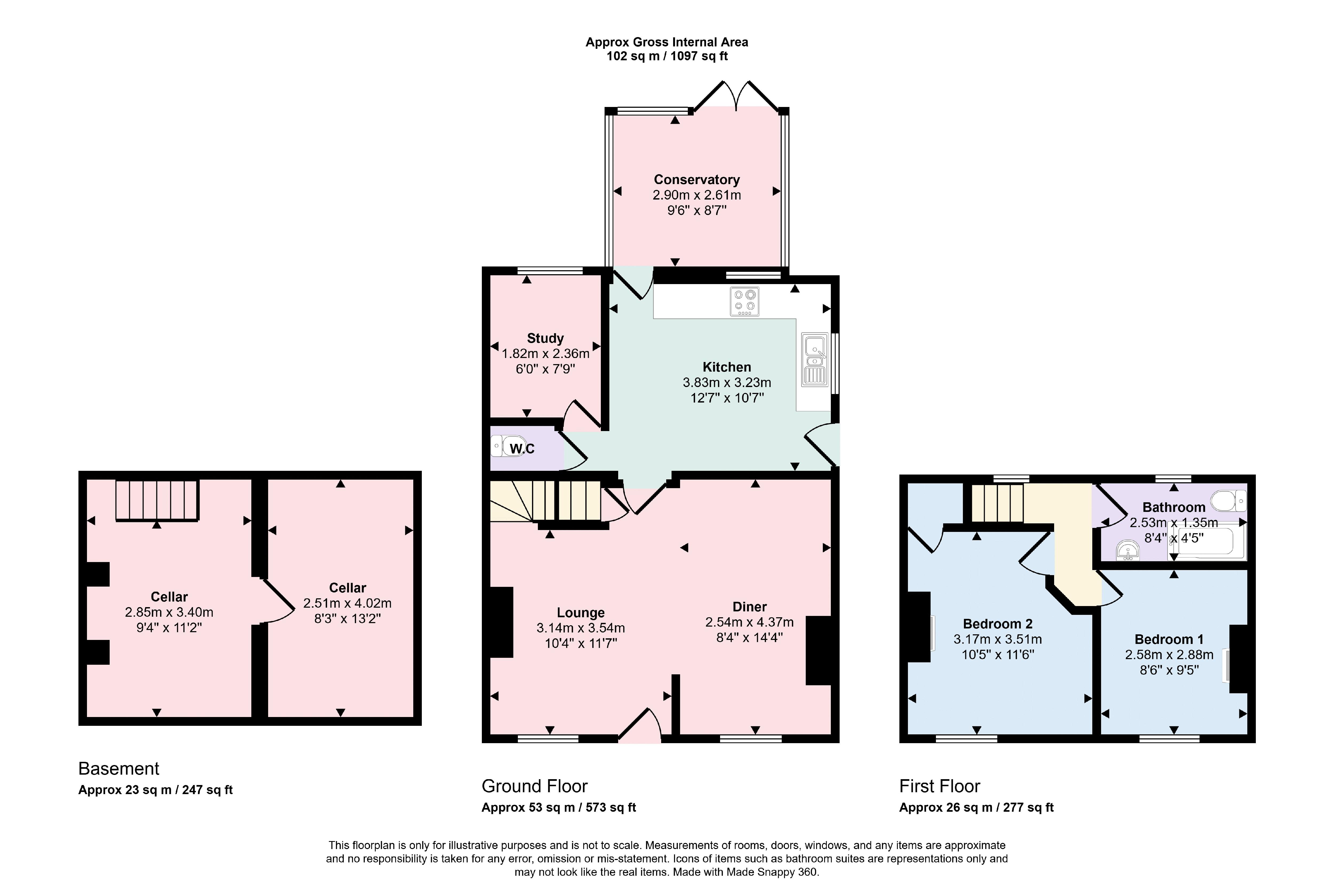 17, New Road, Trowbridge floorplan