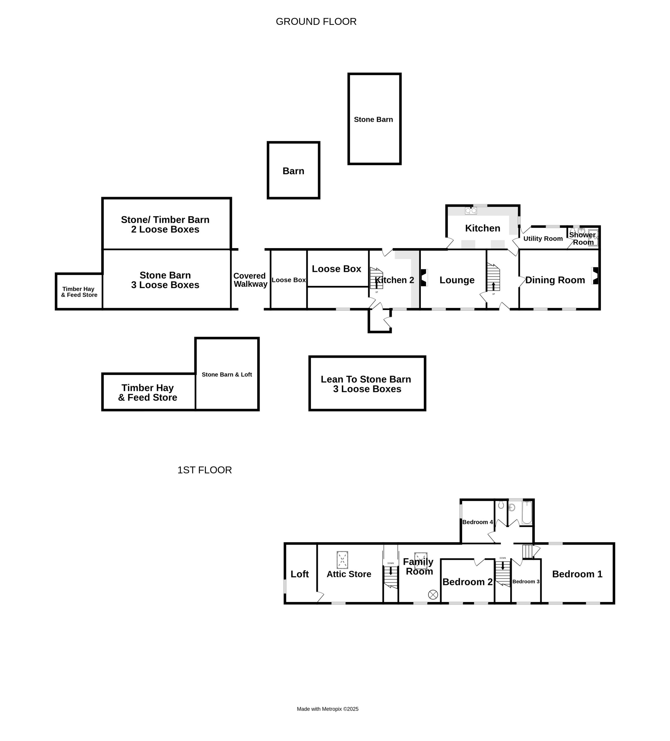Le Desert, Les Vallettes, St Saviour's floorplan