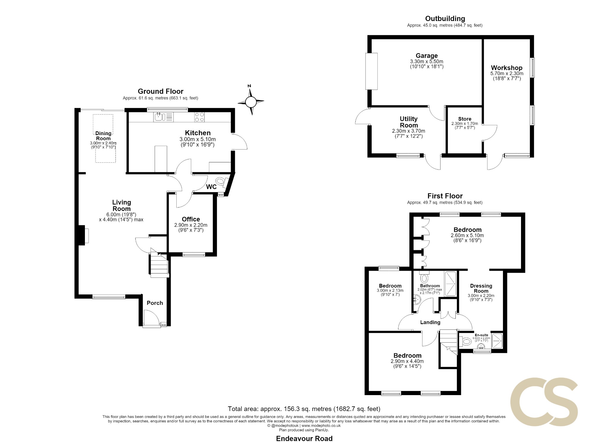 2 Endeavour Road, Cheshunt, Hertfordshire floorplan