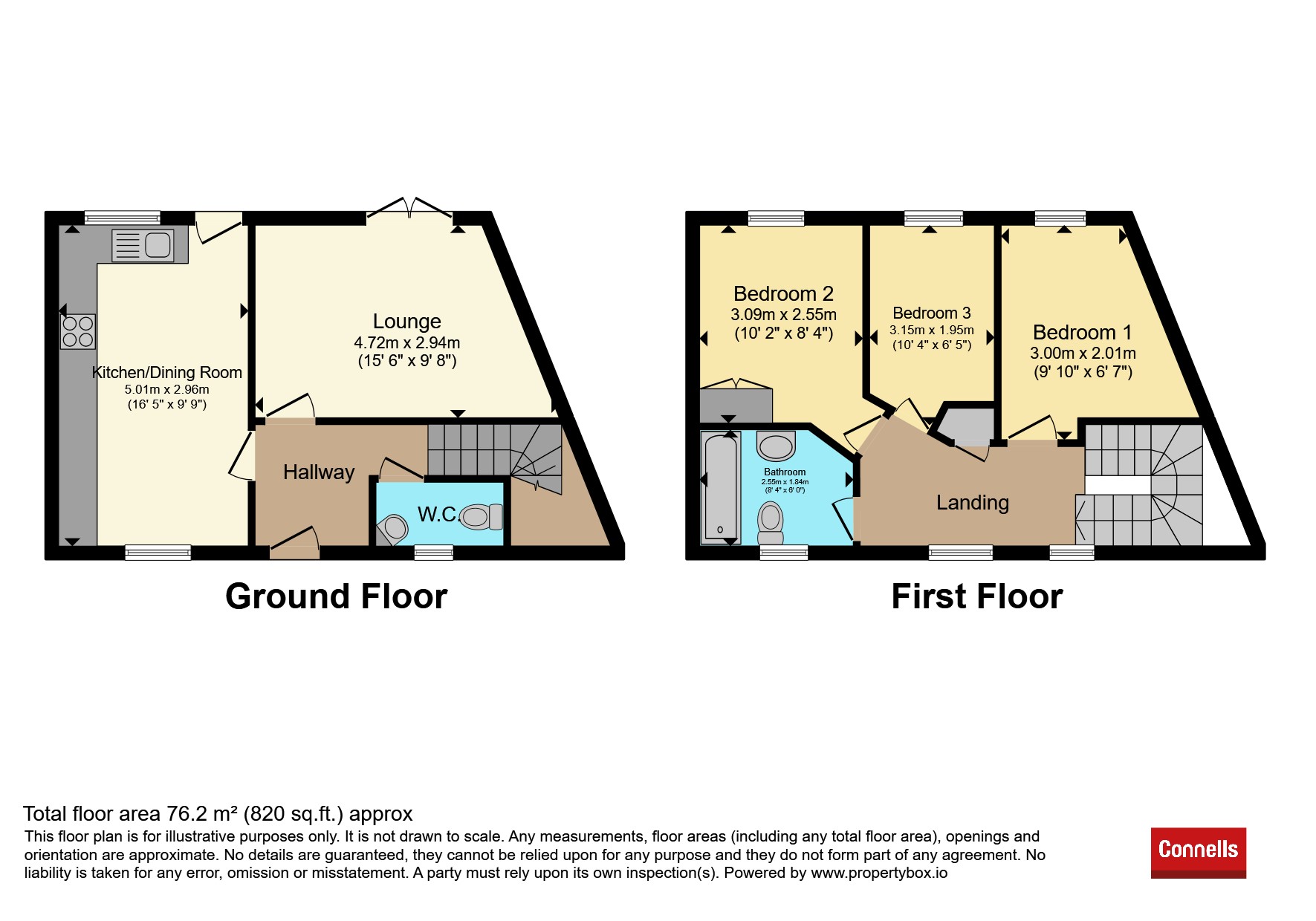 30, Hawks Rise, Yeovil floorplan