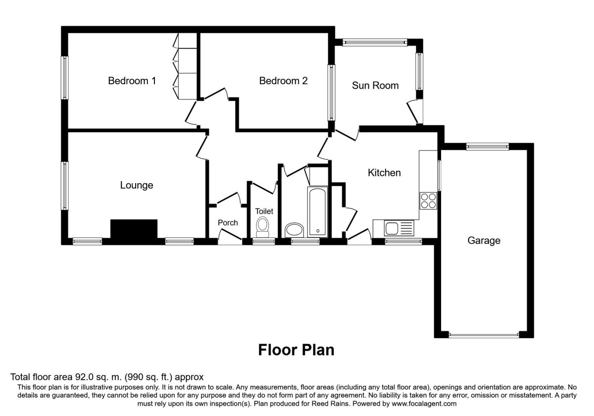 2 Bedrooms Bungalow for sale in Dorchester Road, Garstang, Preston PR3