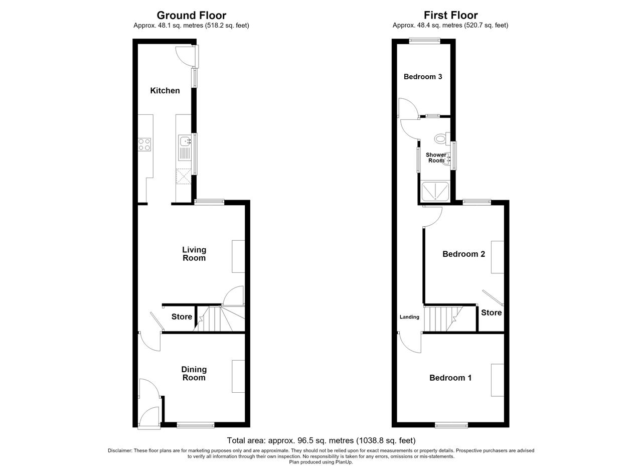 29, Archer Street, Ilkeston floorplan
